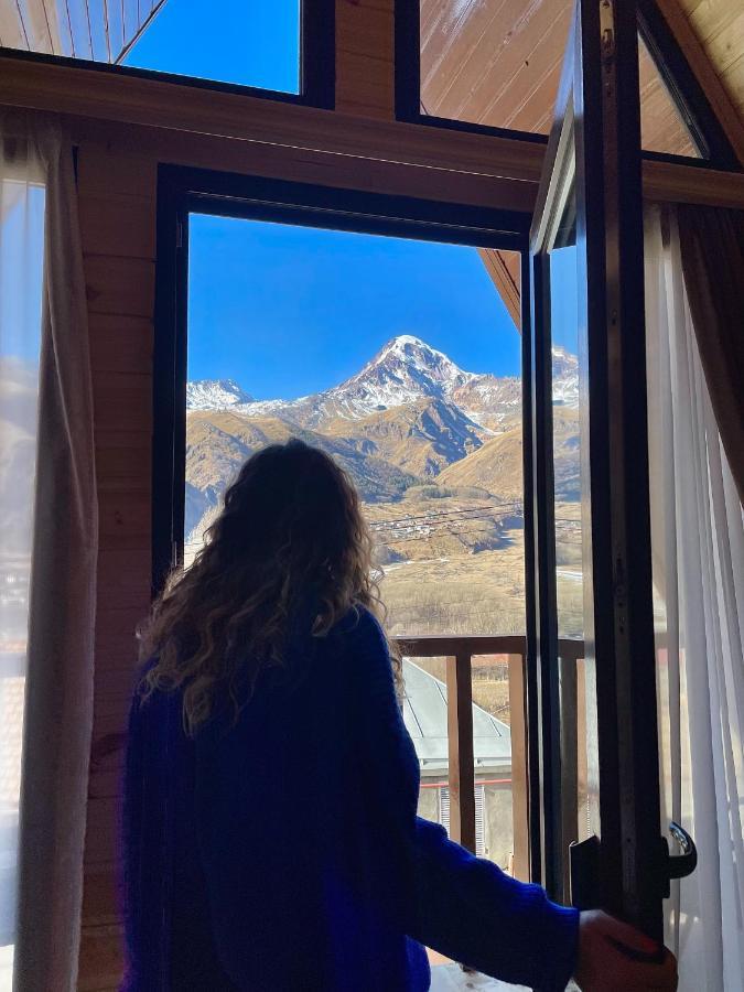 Twin Cottages Kazbegi Exterior foto